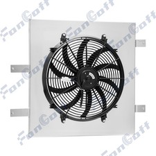 Aluminum Shroud Fan For 1998-2000 Dodge Durango1997-1999 Dakota 3.9l V6 5.2l.v8