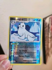 Pokémon Dewgong 24/147 Reverse Holo 2009 Supreme Victors - HP/Damaged - Writing
