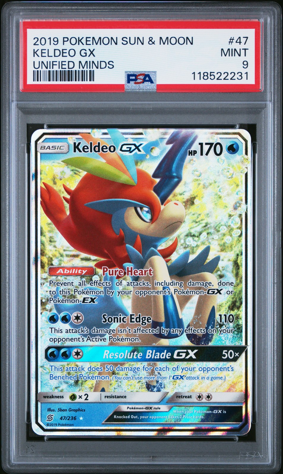 Keldeo GX #47