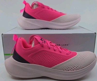 APL Techloom Dream Running Shoe-W5-Fusion/Pink/Purple Breast Cancer Awareness