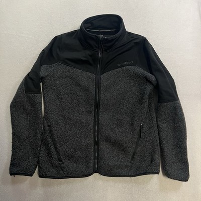 Smartwool Hudson Trail Fleece Full Zip Jacket Women s Size Large Wool Blend