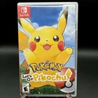 Pokemon Let's Go Pikachu - Nintendo Switch - CIB Case + Game Cartridge, Tested