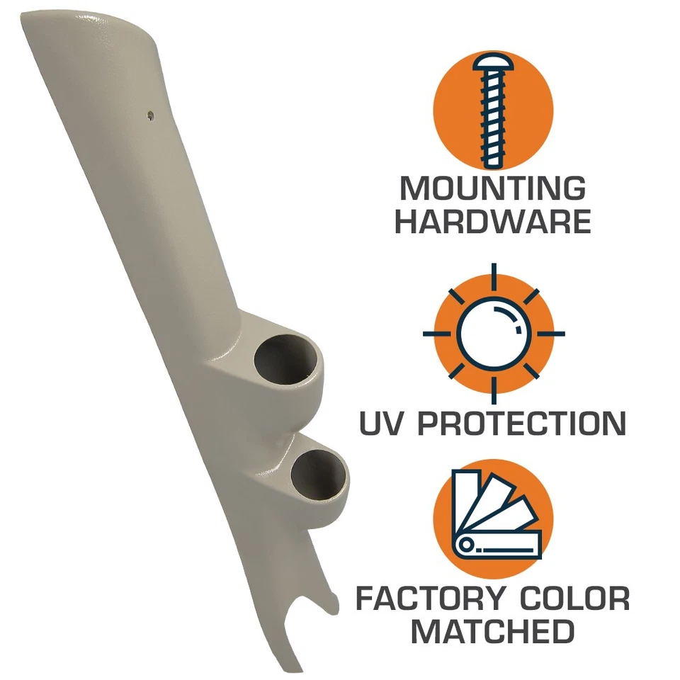 Cápsula de doble pilar GlowShift con medidores B7 Boost Pyro EGT para 03-09 Dodge Ram Cummins Foto 4 de 4