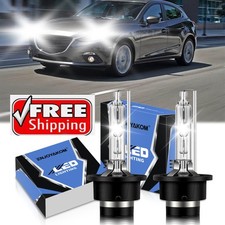 For Mazda 3 2010-2013 Hid Car Led Headlight Bulbs Combo Highlow Beam White