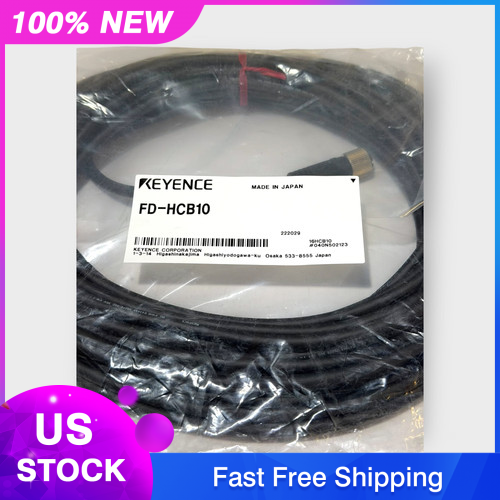 Keyence FD-HCB10 *NEW* 10 Meter M12 8-Pin Power Cable for FD-H Series ...