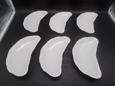 6 Stück Rosenthal Porzellan,Beilagenschälchen,Grätenschale,Chippendale Weìß