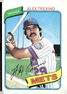 #ad 1980 Topps #537 Alex Trevino $0.99