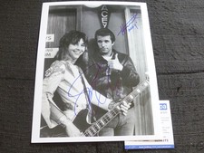 HAPPY DAYS Suzi Quatro & Henry Winkler signed autograph signed in person ACOA