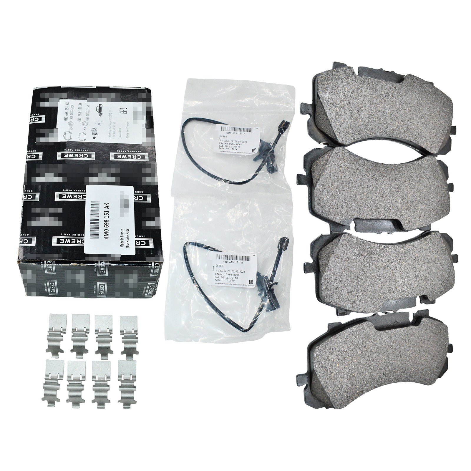 NEW for 2017-2023 Bentley Bentayga 6.0L NEW Front Brake Pads USA OEM