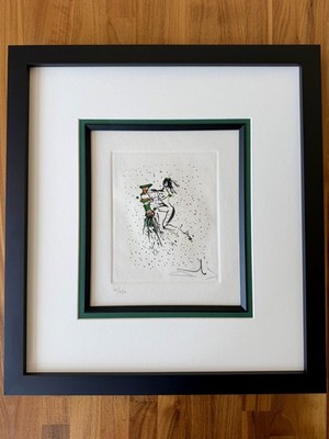 Salvador Dali Zodiac Aquarius Etching - Signed & Numbered by Dali - 12/250