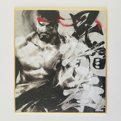 Street Fighter 6 Ryu Mini Shikishi Art Board Anime Capcom Impact Jam 2024