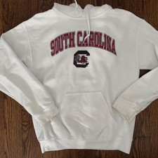 South Carolina Champion Womens White Hoodie
