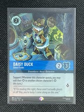 Daisy Duck - Ghost Finder 217/204 Disney Lorcana Whispers in the Well EPIC