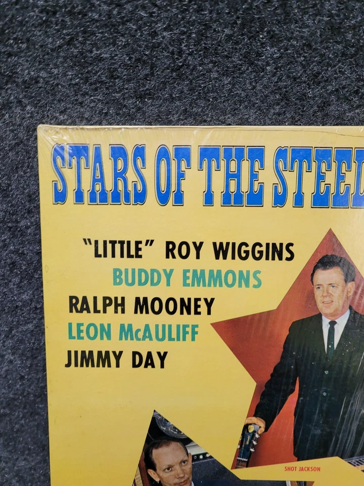 Vintage Stars of the Steel Guitar LP Vinyl 33 RPM Starday SLP-350 Country 1960s - Image 4 of 4