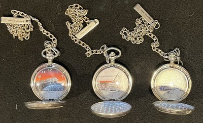 Lionel Licensed Westminster Pocket Watches - Set of 3 - Lionel Trains