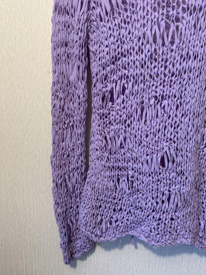 Comme des Garçons 2002 Mesh Knit COMME DES GARCONS TRICOT 2002 KNITTED MESH VEST – THE 543