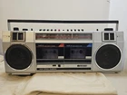 VTG 80s Sanyo M W200 Radio Stereo Cassette Player PARTS ONLY/AS IS See Video