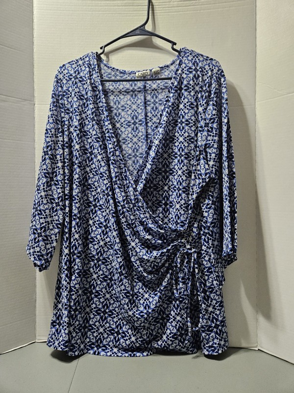 Cato Woman Size 18/20W Multicolored