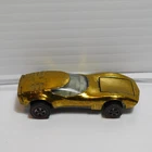 Vintage 1968 HOT WHEELS Original REDLINE TORERO Metallic Gold on USA Base