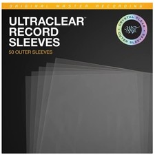 Archival Quality 50 Count Record Outer Sleeves  Non-Deteriorating Protection