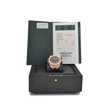 Audemars Piguet Royal Oak 15400OR.OO.D002CR.01 Rose Gold Black Dial (2017) 14