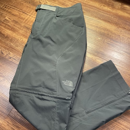 Pantalones The North Face Paramount Convertibles 3.0 Para Hombre 36x29.5 Gris Senderismo Cinturón - Imagen 3 de 9
