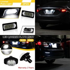 2x LED License Light Plate Tail Lamp Assembly for 2014-2019 Toyota Corolla Sedan