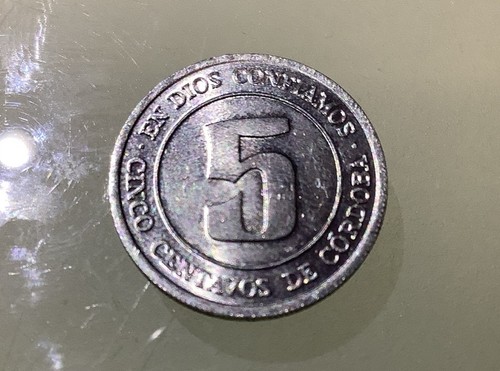 Nicaragua 5 Centavos 1974 AU
