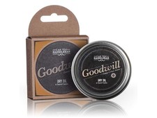 Can You Handlebar "Goodwill" Dry Beard Oil Orange  Clove 1.55 Oz Tin Exp. 08/24