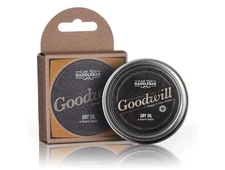 Can You Handlebar "Goodwill" Dry Beard Oil Orange & Clove 1.55 Oz Tin Exp. 08/24