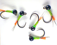 Caddis Hornet Competition Jig Nymphs - Premium Trout Fly Fishing Flies #16 Lot