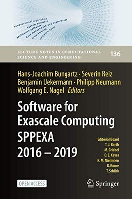 Software for Exascale Computing - SPPEXA 2016-2019 by Hans-Joachim Bungartz NEW