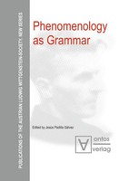 Phenomenology As Grammar JesúS Padilla GáLvez