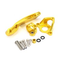 Motorrad Stabilizer LenkungsdäMpfer Halterung Montage StüTz-Kit FüR Honda Gold