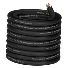 14/3 Wire 14AWG SOOW Wire 14 Gauge,14/3 Portable 100 FT 14AWG 3-Conductor 