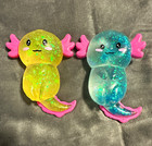 2-Pack Glitter Axolotl Squeezable Stress Reliever Sensory Fidget Toys — photo 1