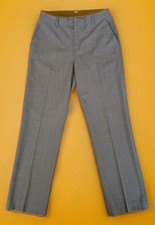 Lauren Ralph Lauren Light Gray Check Wool Lined Pants Size 6 31W x 32L