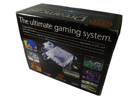 SEGA Dreamcast Console Vintage 1999 Gaming System in box & slip tested & working