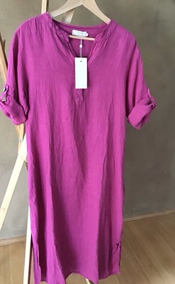 Freizeitkleid - pink/meliert  von Cream , Gr. L/XL Midi  -super luftig - 