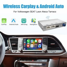 Wireless Apple CarPlay Android Auto interface for Volkswagen SEAT Retrofit MIB 1