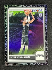 2023-24 Haunted NBA Hoops Victor Wembanyama #108 Spider Web Holo RC Case Hit SSP