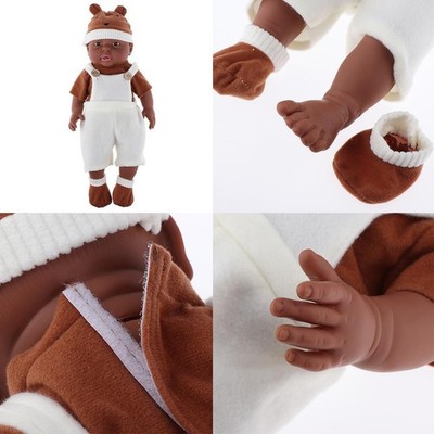 16 ZOLL Flexible Reborn Ganzkörper Baby Kleidung Kinderzimmer Geschenk