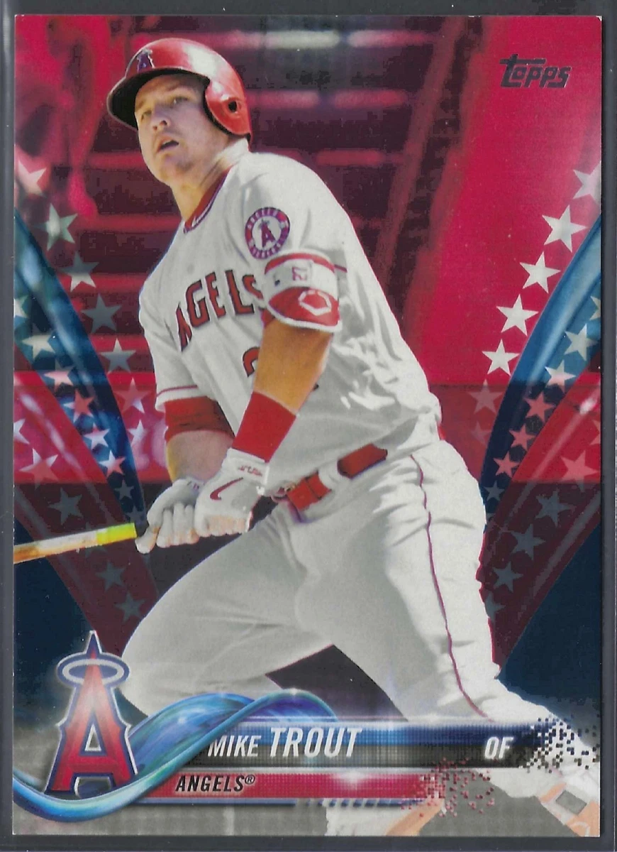 Topps Mike Trout Serial Numbered Baseball Sports Trading Card