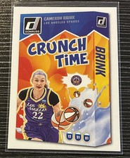 2025 Panini Donruss Cameron Brink #17 Base Crunch Time Insert LA Sparks