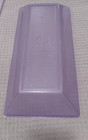 Rare Vtg Tupperware Buffet Get Together Serving Tray 1380 Purple with Lid — photo 3