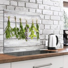 Backsplash for Kitchen Tempered Glass Splashbackt Deco Wall Panel j-C-0076-aq-a