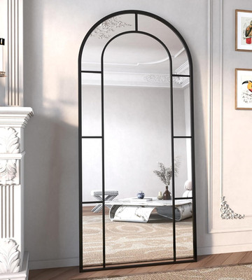 Arched Full Length Mirror, 56''X22'' Mirror Full Length, Oversized Floor Length St