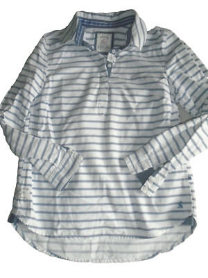 JOULES Marines Grade  schöne Schlupf- Bluse /Marine Oberteil, Größe S