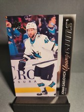 2021-2022 Upper Deck Series 2 Jonah Gadjovich RC Young Guns!! San Jose Sharks 