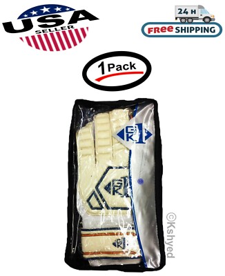 GK1 Competition Goalkeeper Match Soccer Gloves Unisex Adult (Size 10)(1 Pack)New